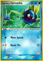Team Aqua's Carvanha  - 48/95 - Common