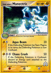 Team Aqua's Manectric  - 29/95 - Uncommon