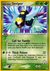 Team Aqua's Seviper  - 17/95 - Rare