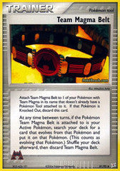 Team Magma Belt  - 81/95 - Uncommon