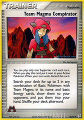 Team Magma Conspirator  - 82/95 - Uncommon Reverse Holo