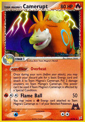 Team Magma's Camerupt  - 19/95 - Rare