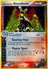 Team Magma's Houndoom  - 10/95 - Holo Rare