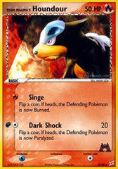 Team Magma's Houndour  - 35/95 - Uncommon