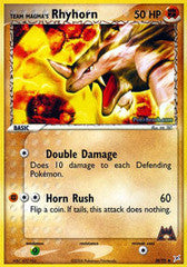 Team Magma's Rhyhorn  - 38/95 - Uncommon
