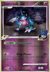 Toxicroak G - 40/127 - Rare Reverse Holo