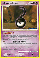 Unown ? - 82/146 - Uncommon Reverse Holo