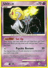 Uxie - 43/146 - Rare Reverse Holo - Lightly Played