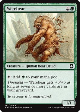 Werebear - 191/249 - Common