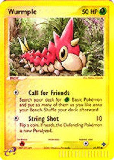 Wurmple  - 81/97 - Common Reverse Holo