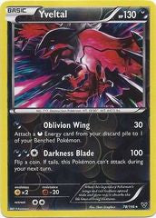 Yveltal - 78/146 - Rare Reverse Holo