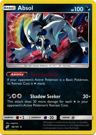 Absol - 88/181 - Holo Rare