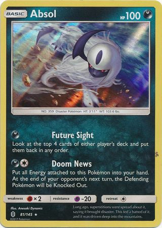 Absol - 81/145 - Holo Rare
