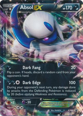Absol Ex- XY62 - Ultra Rare Promo - Played