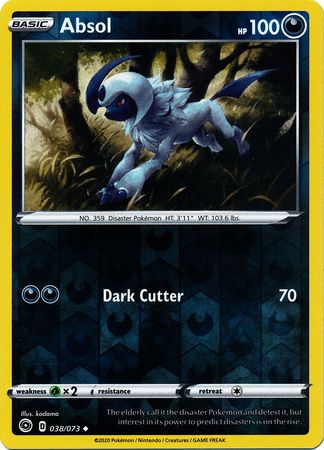 Absol - 38/73 - Uncommon Reverse Holo