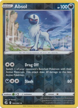 Absol - 164/264 - Rare Reverse Holo