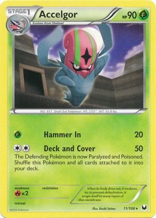 Accelgor -11/108 - Rare