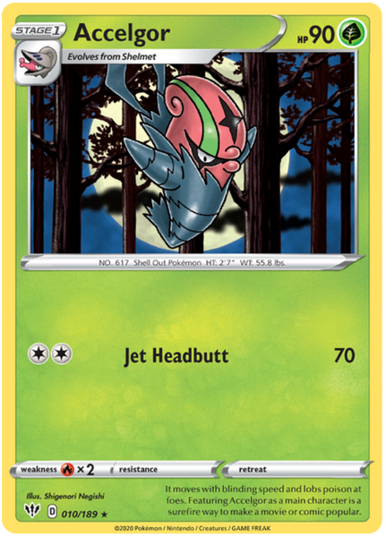 Accelgor - 10/189 - Rare
