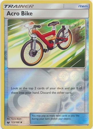 Acro Bike - 123/168 - Uncommon Reverse Holo