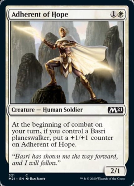 Adherent of Hope - 321/274 - Common Foil