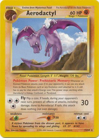 Aerodactyl - 15/64  - Rare