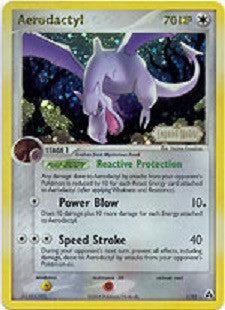 Aerodactyl - 1/92 - Holo Rare Reverse Holo