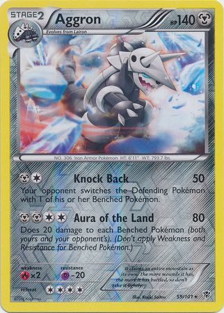 Aggron - 59/101 - Rare Reverse Holo