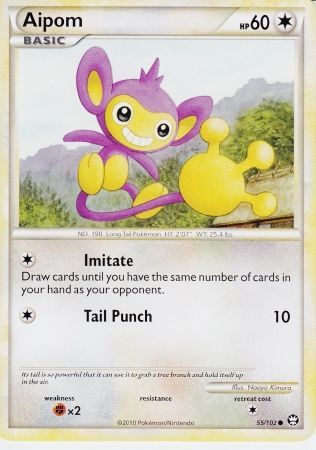 Aipom - 55/102 - Common