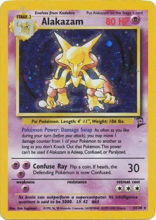 Alakazam - 1/130 - Holo Rare