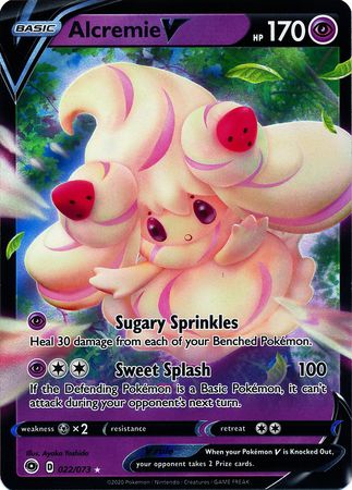Alcremie V - 22/73 - Ultra Rare