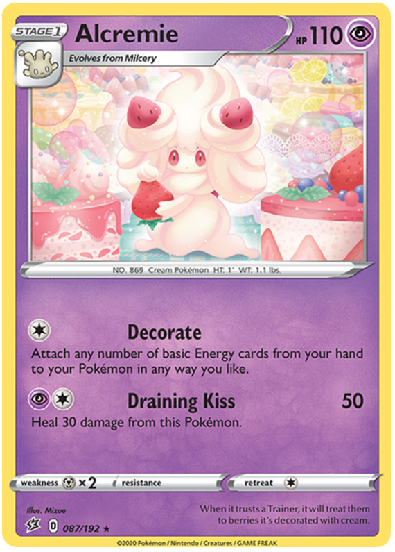 Alcremie - 87/192 - Rare