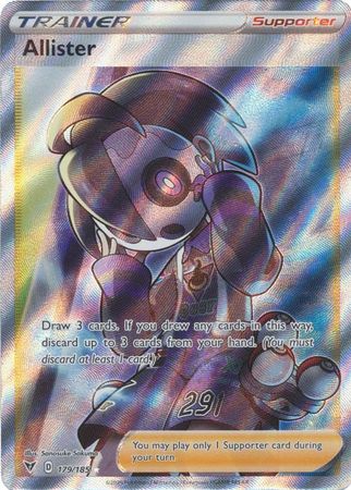 Allister Full Art - 179/185 - Ultra Rare