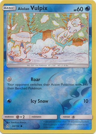 Alolan Vulpix - 30/156 - Common Reverse Holo