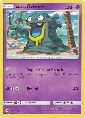 Alolan Grimer - 57/149 - Common