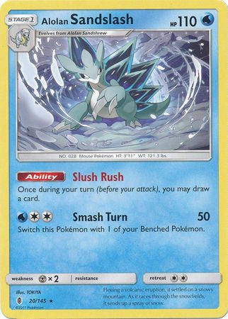 Alolan Sandslash - 20/145 - Uncommon