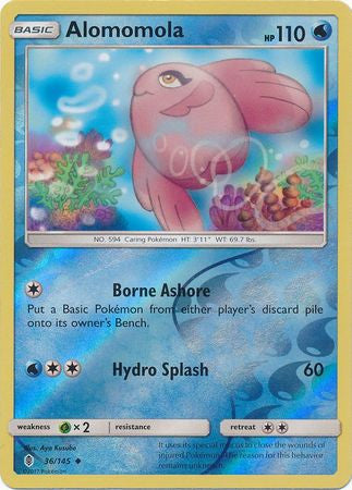 Alomomola - 36/145 - Uncommon Reverse Holo