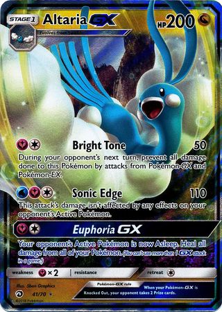 Altaria GX - 41/70 - Ultra Rare