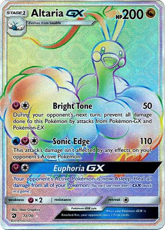 Altaria GX Hyper Rare - 72/70 Ultra Rare