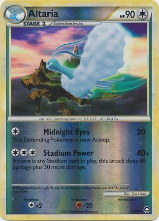 Altaria - 2/102 - Holo Rare Reverse Holo