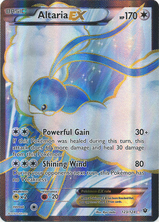 Altaria Ex Full Art - 123/124 - Ultra Rare
