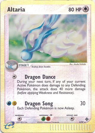 Altaria - 2/97 - Holo Rare Reverse Holo
