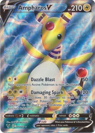 Ampharos V Full Art - 171/185 - Ultra Rare
