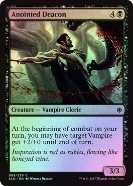 Anointed Deacon - 89/279 - Common FOIL