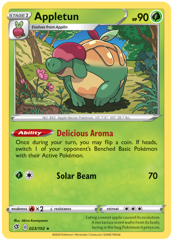 Appletun - 23/192 - Holo Rare