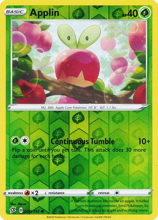 Applin - 20/192 - Common Reverse Holo