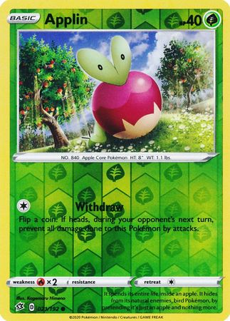Applin - 21/192 - Common Reverse Holo