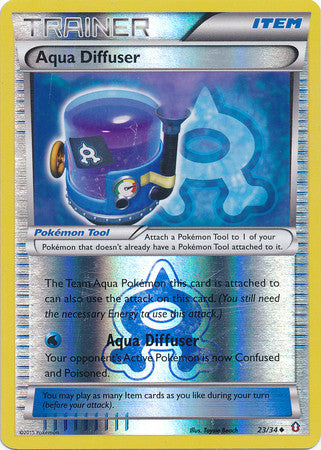 Aqua Diffuser - 23/34 - Uncommon Reverse Holo