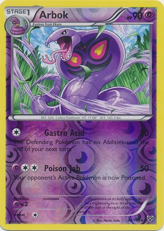 Arbok - 48/146 - Rare Reverse Holo