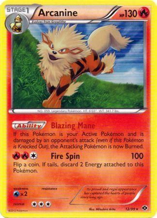 Arcanine - 12/99 - Rare