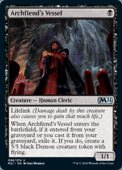 Archfiend's Vessel - 88/274 - Uncommon Foil